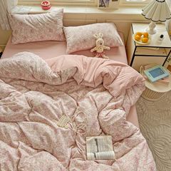 4Pcs Cloud Linen | Set Đũi Mây Phong cách trẻ trung hiện đại | ID 4PCSCLOUDLINE05