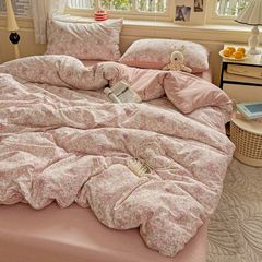 4Pcs Cloud Linen | Set Đũi Mây Phong cách trẻ trung hiện đại | ID 4PCSCLOUDLINE05