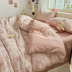4Pcs Cloud Linen | Set Đũi Mây Phong cách trẻ trung hiện đại | ID 4PCSCLOUDLINE05