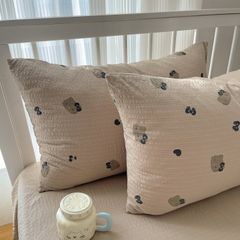 4Pcs PreCloud Linen | Set Đũi Xu Kem Style trẻ trung hiện đại | ID 4PCSPRECLOUD53