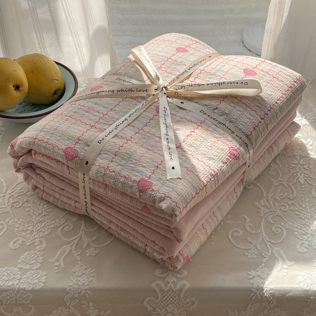 4Pcs PreCloud Linen | Set Đũi Xu Kem Style trẻ trung hiện đại | ID 4PCSPRECLOUD54