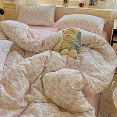 4Pcs Cloud Linen | Set Đũi Mây Phong cách trẻ trung hiện đại | ID 4PCSCLOUDLINE03