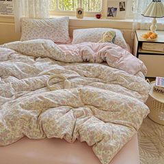 4Pcs Cloud Linen | Set Đũi Mây Phong cách trẻ trung hiện đại | ID 4PCSCLOUDLINE03