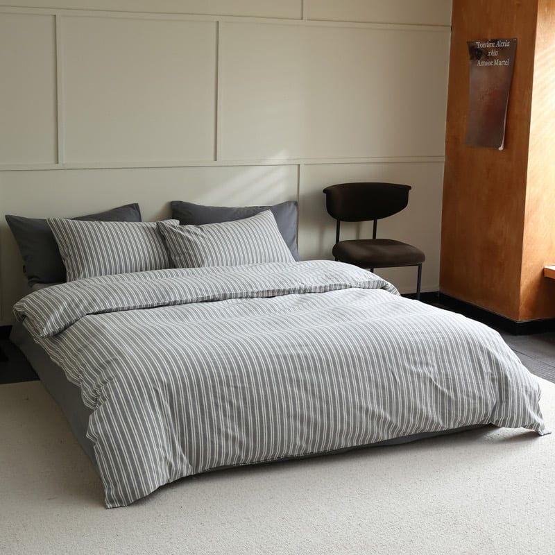 4Pcs Cotton Linen Japan | Set Cotton Đũi Nhật 4 Món Tiêu Chuẩn | ID 4PCSMUJPCLINENID30