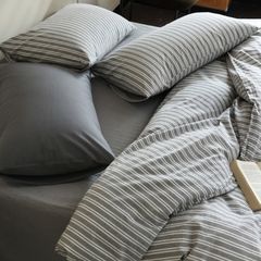 4Pcs Cotton Linen Japan | Set Cotton Đũi Nhật 4 Món Tiêu Chuẩn | ID 4PCSMUJPCLINENID30