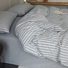 4Pcs Cotton Linen Japan | Set Cotton Đũi Nhật 4 Món Tiêu Chuẩn | ID 4PCSMUJPCLINENID30