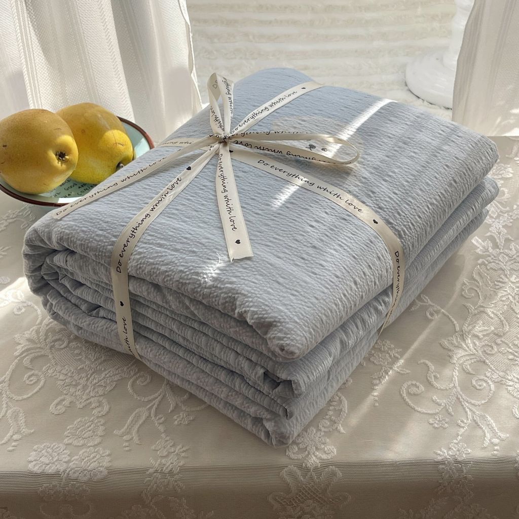 4Pcs PreCloud Linen | Set Đũi Xu Kem Style trẻ trung hiện đại | ID 4PCSPRECLOUD57