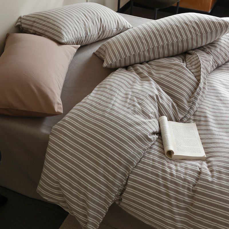 4Pcs Cotton Linen Japan | Set Cotton Đũi Nhật 4 Món Tiêu Chuẩn | ID 4PCSMUJPCLINENID31