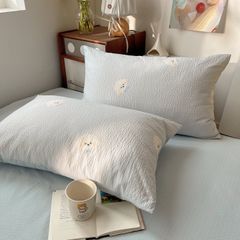 4Pcs PreCloud Linen | Set Đũi Xu Kem Style trẻ trung hiện đại | ID 4PCSPRECLOUD57