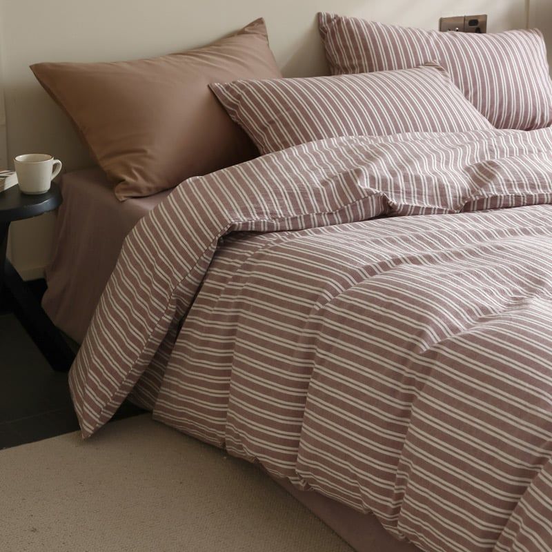 4Pcs Cotton Linen Japan | Set Cotton Đũi Nhật 4 Món Tiêu Chuẩn | ID 4PCSMUJPCLINENID32