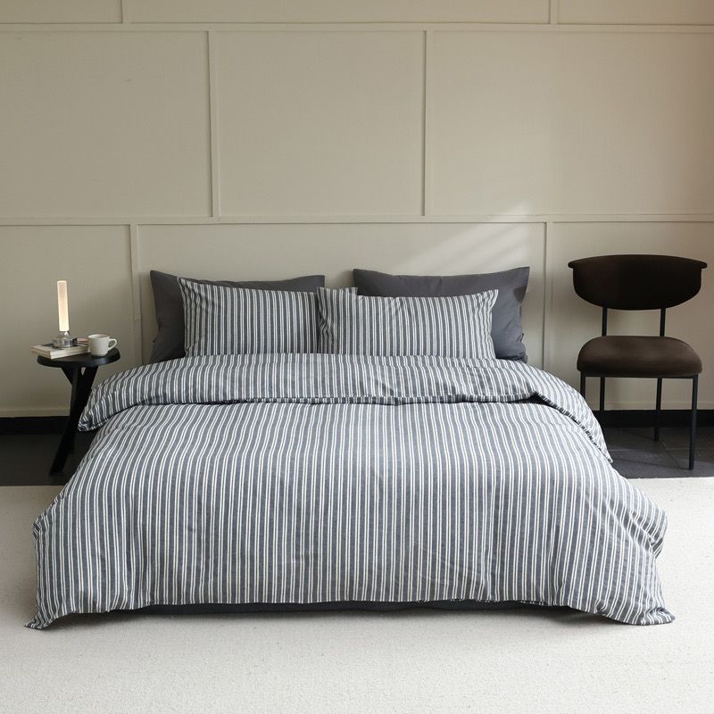 4Pcs Cotton Linen Japan | Set Cotton Đũi Nhật 4 Món Tiêu Chuẩn | ID 4PCSMUJPCLINENID33