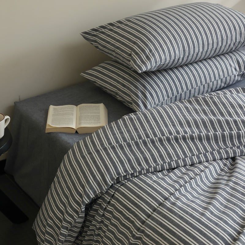 4Pcs Cotton Linen Japan | Set Cotton Đũi Nhật 4 Món Tiêu Chuẩn | ID 4PCSMUJPCLINENID33