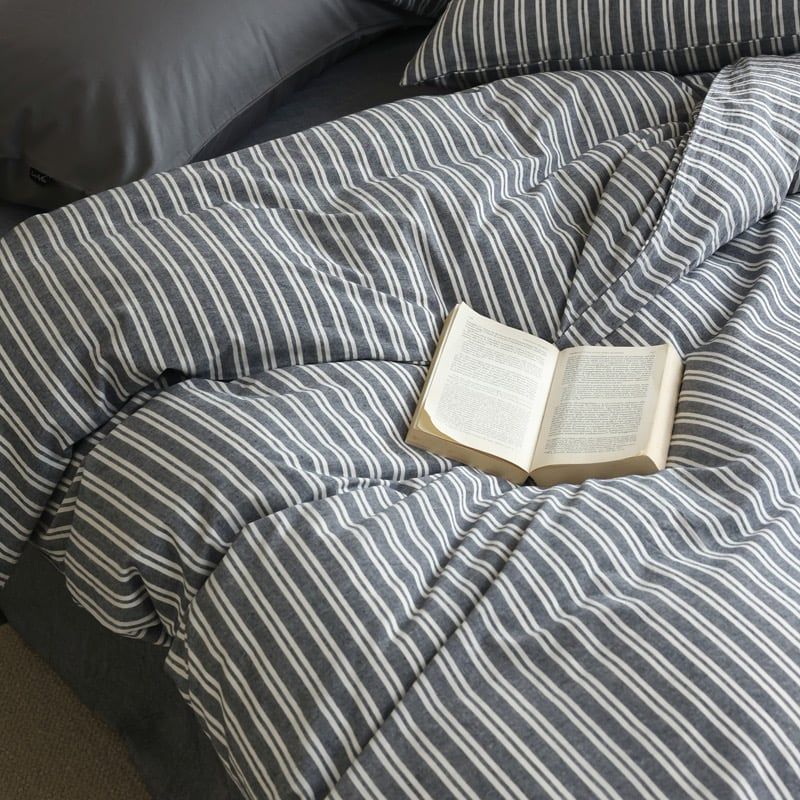 4Pcs Cotton Linen Japan | Set Cotton Đũi Nhật 4 Món Tiêu Chuẩn | ID 4PCSMUJPCLINENID33