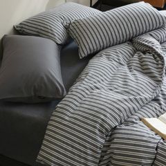 4Pcs Cotton Linen Japan | Set Cotton Đũi Nhật 4 Món Tiêu Chuẩn | ID 4PCSMUJPCLINENID33