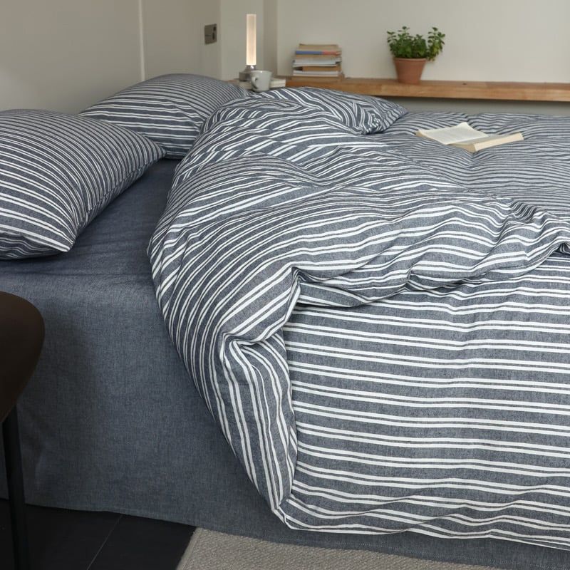 4Pcs Cotton Linen Japan | Set Cotton Đũi Nhật 4 Món Tiêu Chuẩn | ID 4PCSMUJPCLINENID33