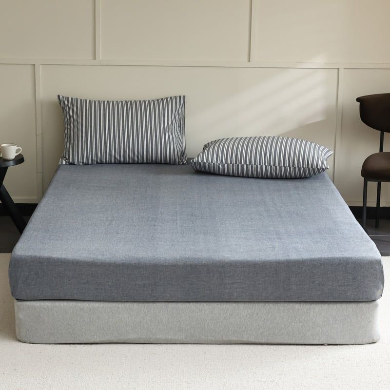 4Pcs Cotton Linen Japan | Set Cotton Đũi Nhật 4 Món Tiêu Chuẩn | ID 4PCSMUJPCLINENID33