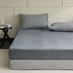 4Pcs Cotton Linen Japan | Set Cotton Đũi Nhật 4 Món Tiêu Chuẩn | ID 4PCSMUJPCLINENID33