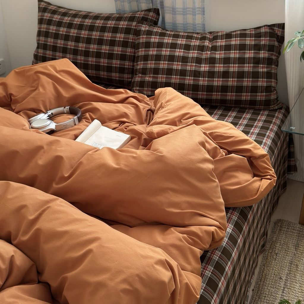 4Pcs Cotton Linen Japan | Set Cotton Đũi Nhật 4 Món Tiêu Chuẩn | ID 4PCSMUJPCLINENID34