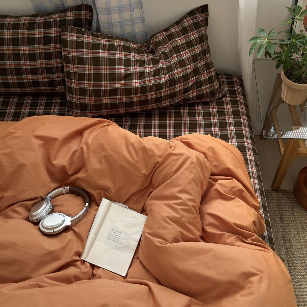 4Pcs Cotton Linen Japan | Set Cotton Đũi Nhật 4 Món Tiêu Chuẩn | ID 4PCSMUJPCLINENID34