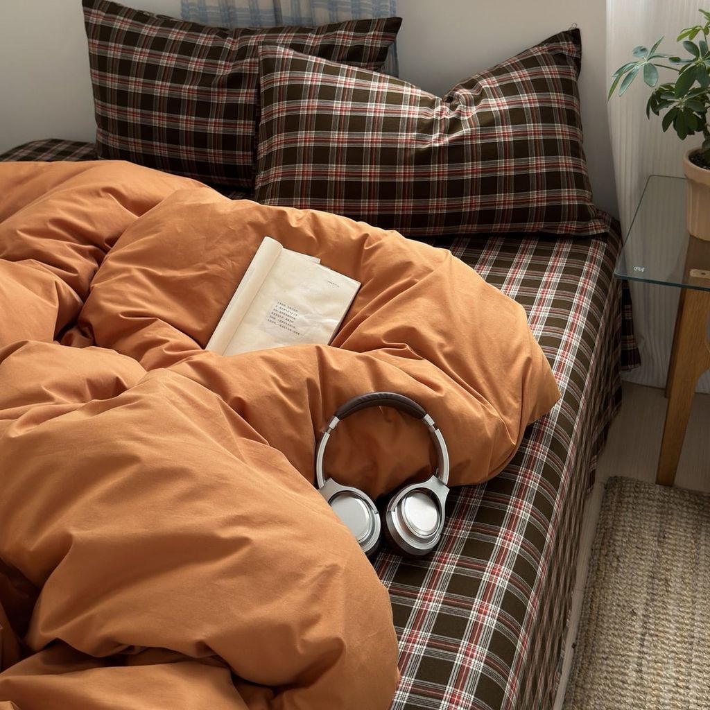 4Pcs Cotton Linen Japan | Set Cotton Đũi Nhật 4 Món Tiêu Chuẩn | ID 4PCSMUJPCLINENID34