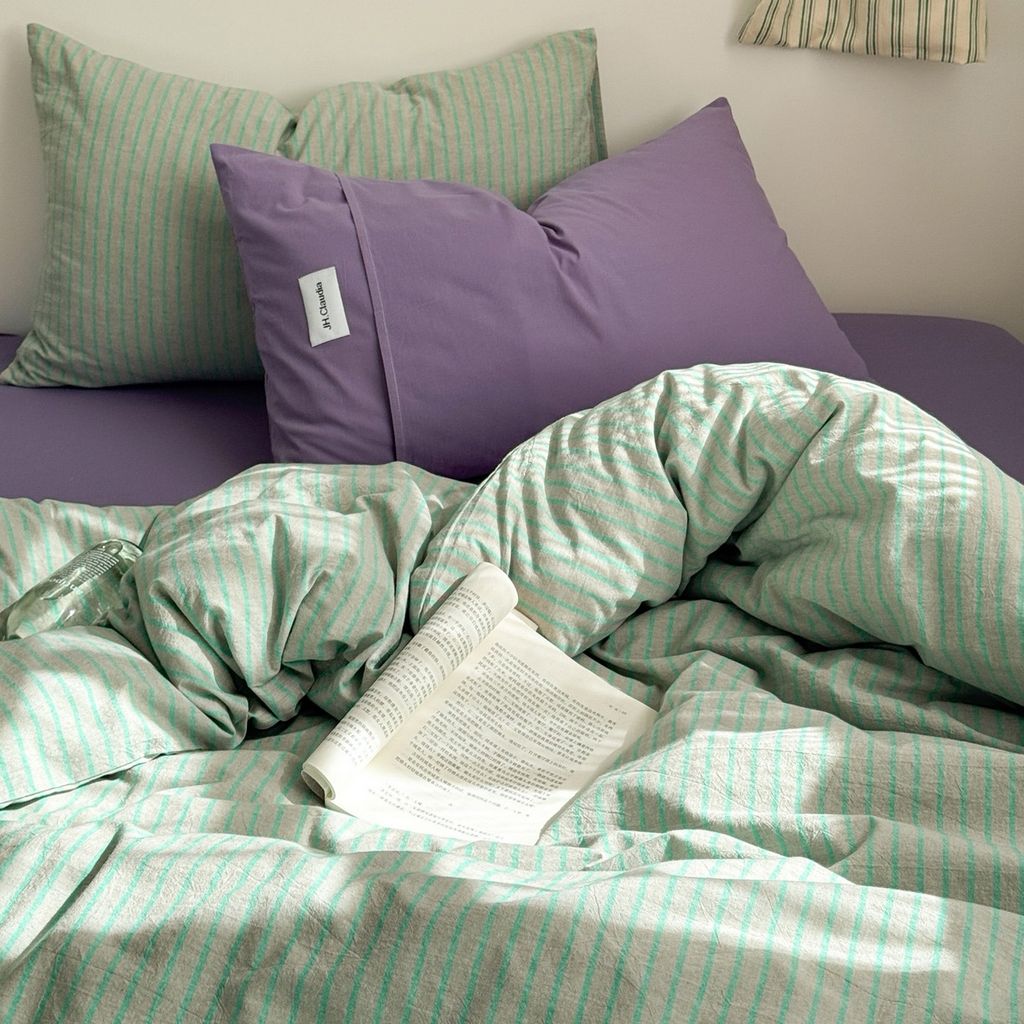 4Pcs Cotton Linen Japan | Set Cotton Đũi Nhật 4 Món Tiêu Chuẩn | ID 4PCSMUJPCLINENID35