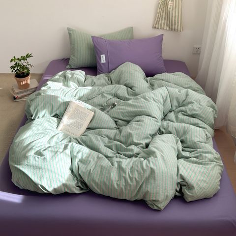 4Pcs Cotton Linen Japan | Set Cotton Đũi Nhật 4 Món Tiêu Chuẩn | ID 4PCSMUJPCLINENID35