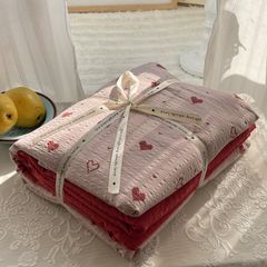 4Pcs PreCloud Linen | Set Đũi Xu Kem Style trẻ trung hiện đại | ID 4PCSPRECLOUD62
