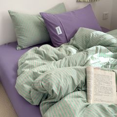 4Pcs Cotton Linen Japan | Set Cotton Đũi Nhật 4 Món Tiêu Chuẩn | ID 4PCSMUJPCLINENID35