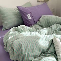 4Pcs Cotton Linen Japan | Set Cotton Đũi Nhật 4 Món Tiêu Chuẩn | ID 4PCSMUJPCLINENID35