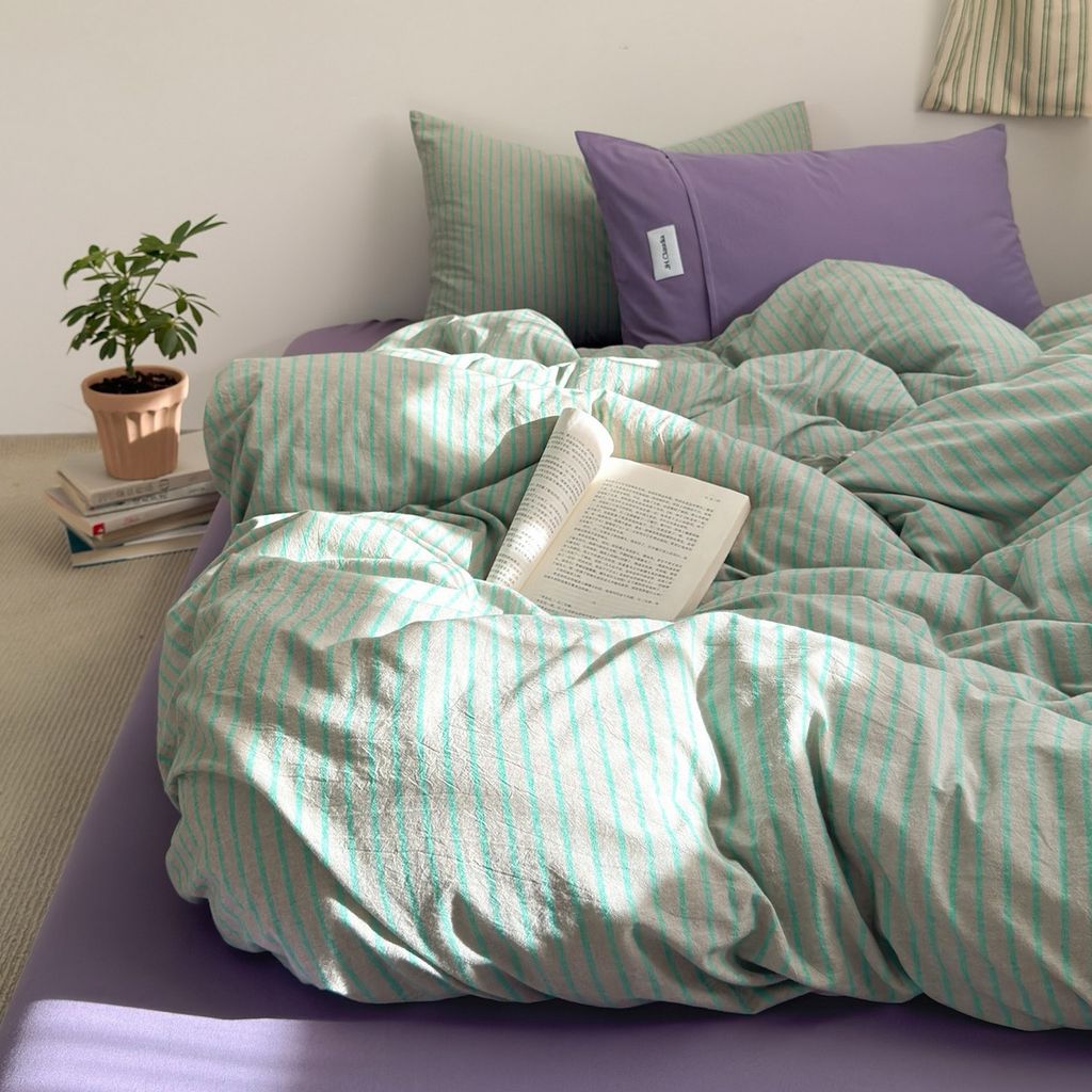 4Pcs Cotton Linen Japan | Set Cotton Đũi Nhật 4 Món Tiêu Chuẩn | ID 4PCSMUJPCLINENID35