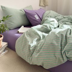 4Pcs Cotton Linen Japan | Set Cotton Đũi Nhật 4 Món Tiêu Chuẩn | ID 4PCSMUJPCLINENID35