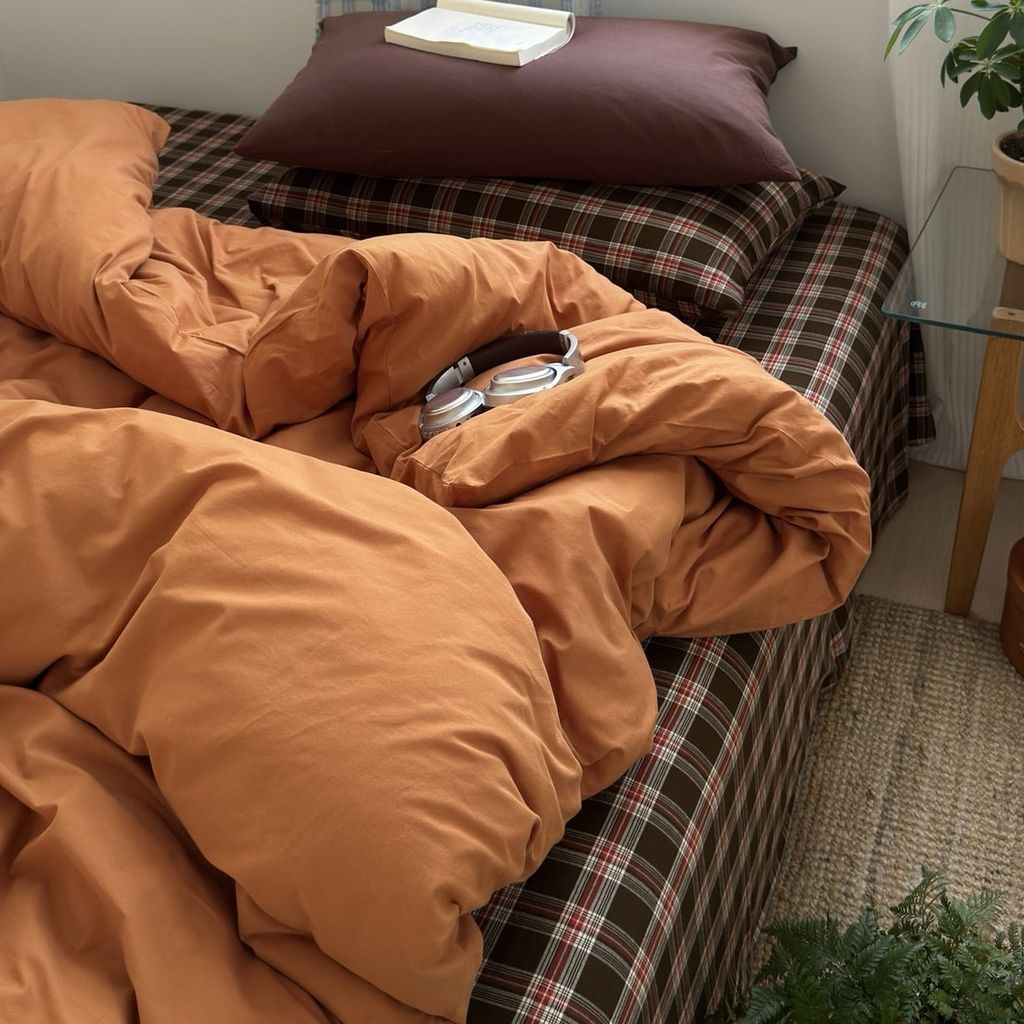 4Pcs Cotton Linen Japan | Set Cotton Đũi Nhật 4 Món Tiêu Chuẩn | ID 4PCSMUJPCLINENID34