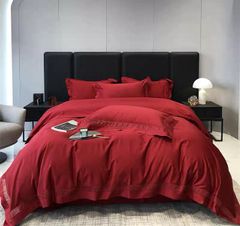 Grace – Đỏ Đậm (Grande Rouge) Wedding Bedset