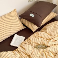 4Pcs Cotton Linen Japan | Set Cotton Đũi Nhật 4 Món Tiêu Chuẩn | ID 4PCSMUJPCLINENID36