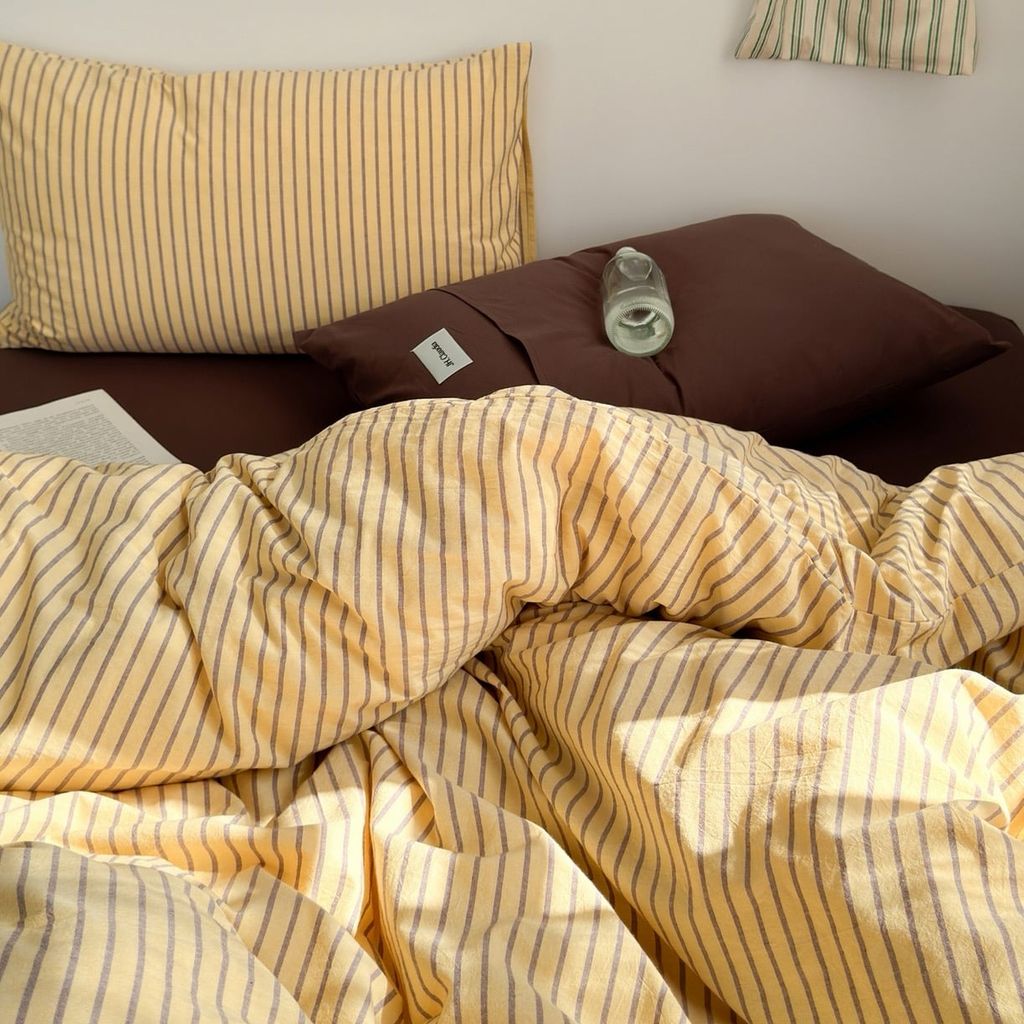 4Pcs Cotton Linen Japan | Set Cotton Đũi Nhật 4 Món Tiêu Chuẩn | ID 4PCSMUJPCLINENID36