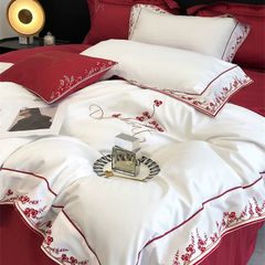 DreamBoat Wedding Bedset Egyptian Silk 100S