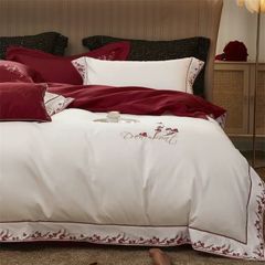DreamBoat Wedding Bedset Egyptian Silk 100S