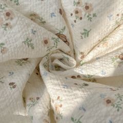 4Pcs PreCloud Linen | Set Đũi Xu Kem Style trẻ trung hiện đại | ID 4PCSPRECLOUD64