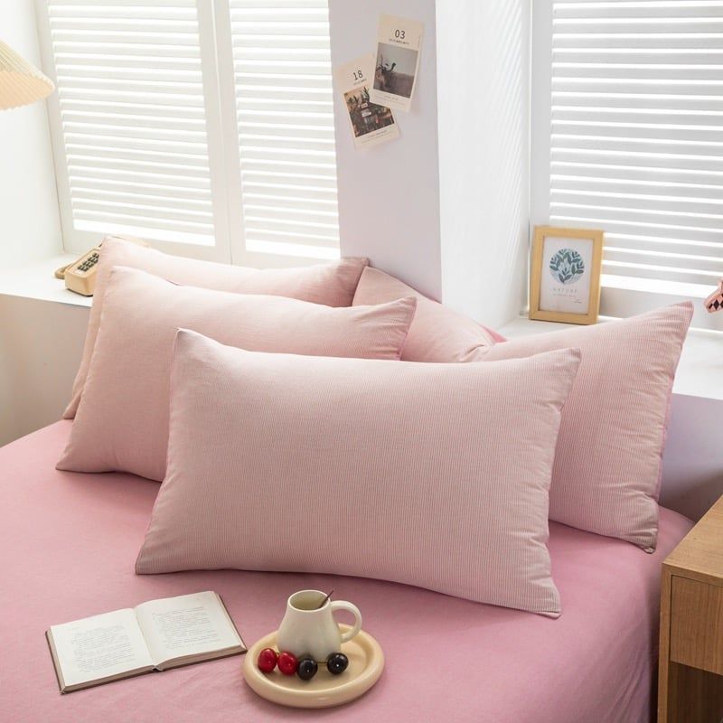 4Pcs Cotton Linen Japan | Set Cotton Đũi Nhật 4 Món Tiêu Chuẩn | ID 4PCSMUJPCLINENID18