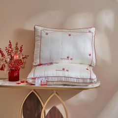 RUỘT GỐI LỤA LÔNG VŨ NHÂN TẠO MARRIAGE SIZE 48*74CM GỐI CHO LỄ VU QUY