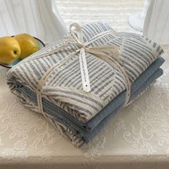 4Pcs PreCloud Linen | Set Đũi Xu Kem Style trẻ trung hiện đại | ID 4PCSPRECLOUD65
