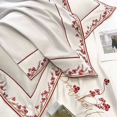 DreamBoat Wedding Bedset Egyptian Silk 100S