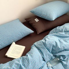 4Pcs Cotton Linen Japan | Set Cotton Đũi Nhật 4 Món Tiêu Chuẩn | ID 4PCSMUJPCLINENID37