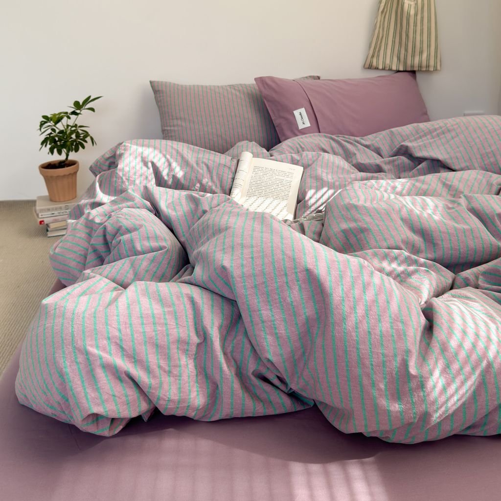 4Pcs Cotton Linen Japan | Set Cotton Đũi Nhật 4 Món Tiêu Chuẩn | ID 4PCSMUJPCLINENID38