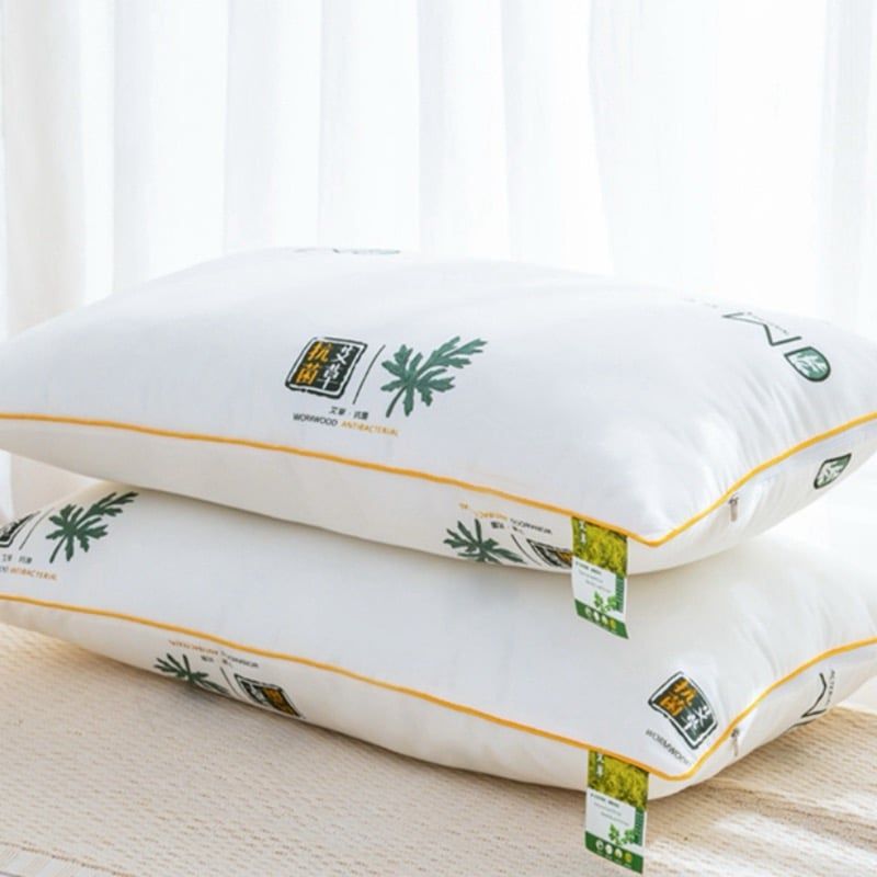 RUỘT GỐI NHẬP KHẨU HƯƠNG NGẢI CỨU ANTIBACTERIAL SIZE 48*74CM