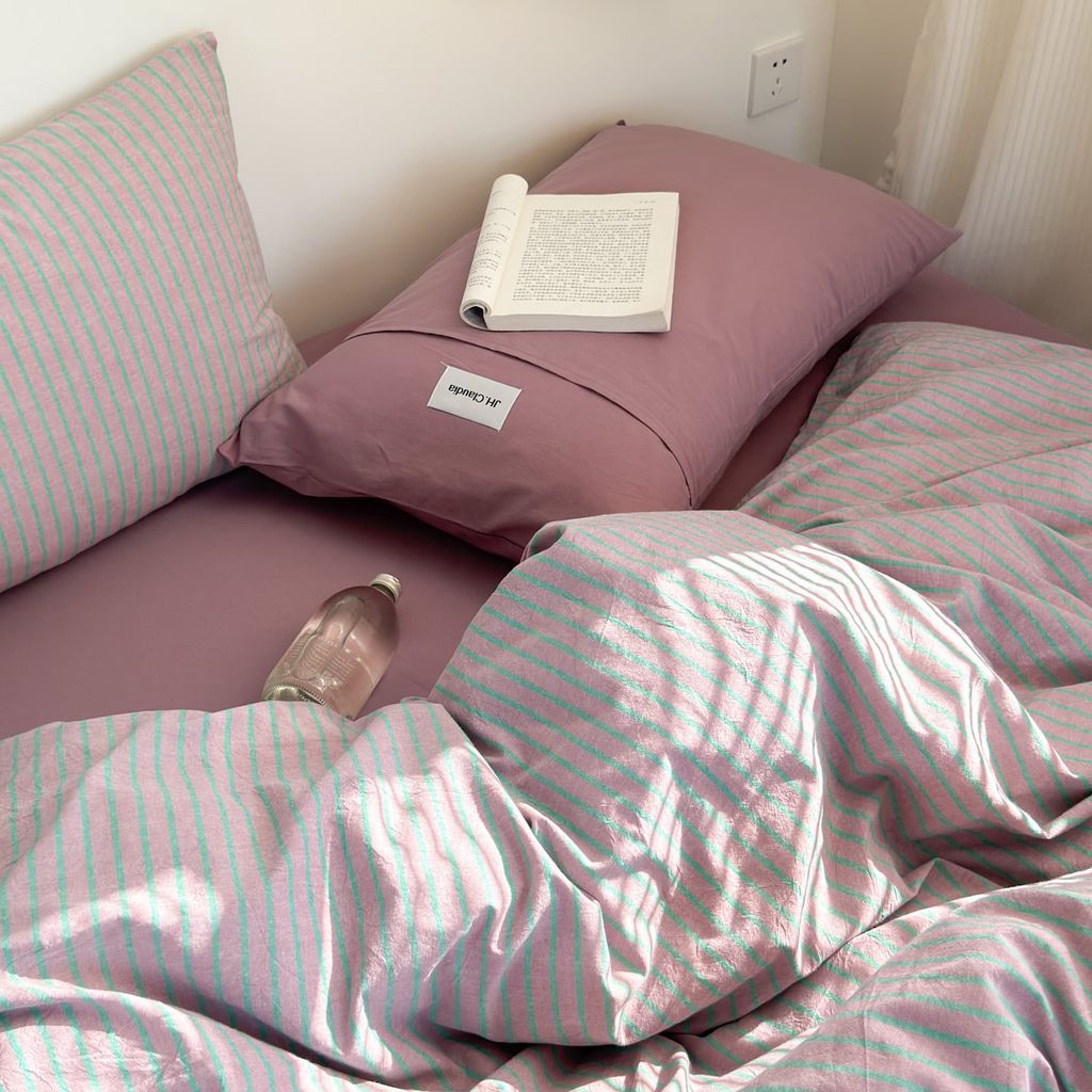 4Pcs Cotton Linen Japan | Set Cotton Đũi Nhật 4 Món Tiêu Chuẩn | ID 4PCSMUJPCLINENID38