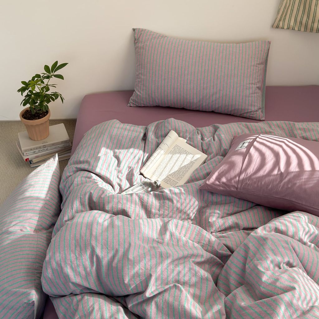 4Pcs Cotton Linen Japan | Set Cotton Đũi Nhật 4 Món Tiêu Chuẩn | ID 4PCSMUJPCLINENID38