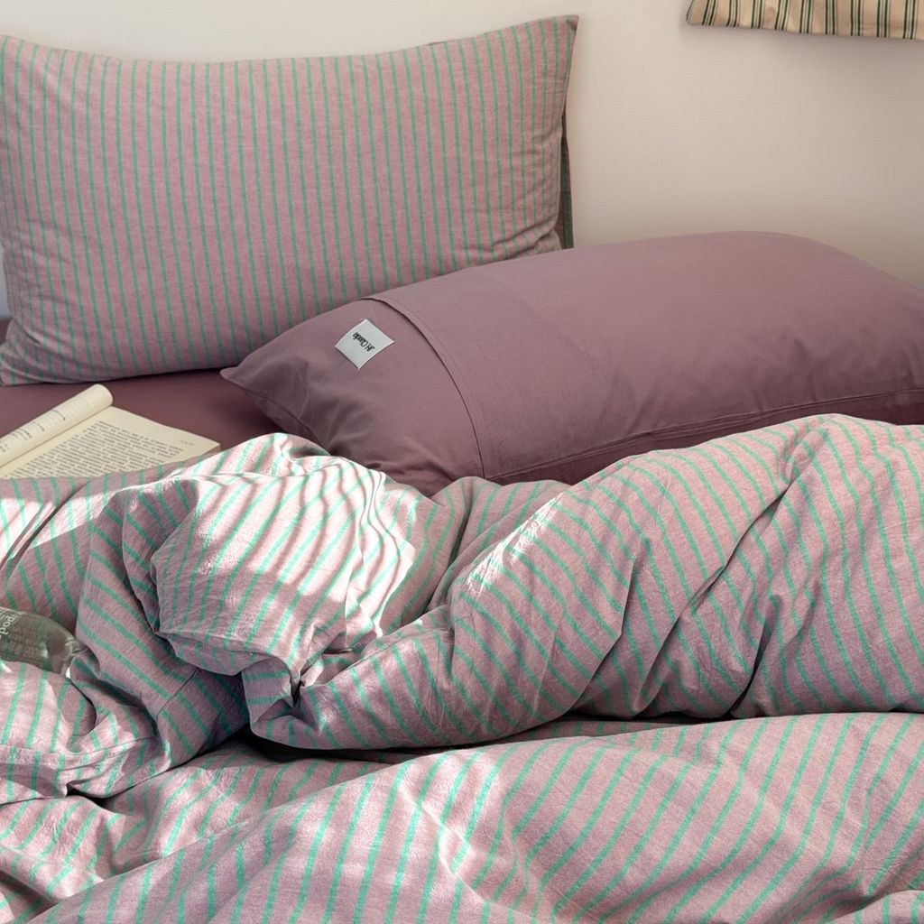 4Pcs Cotton Linen Japan | Set Cotton Đũi Nhật 4 Món Tiêu Chuẩn | ID 4PCSMUJPCLINENID38