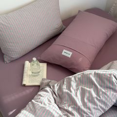 4Pcs Cotton Linen Japan | Set Cotton Đũi Nhật 4 Món Tiêu Chuẩn | ID 4PCSMUJPCLINENID38