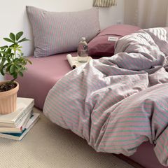 4Pcs Cotton Linen Japan | Set Cotton Đũi Nhật 4 Món Tiêu Chuẩn | ID 4PCSMUJPCLINENID38